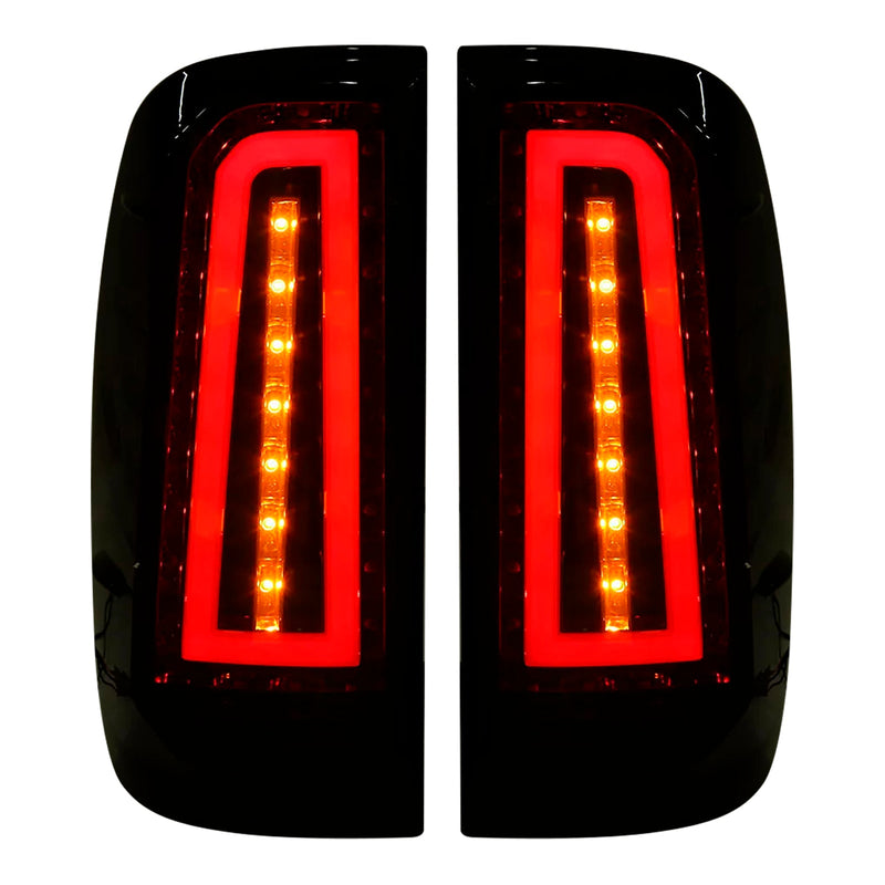 2012–2014 Toyota Hilux Vigo KUN26 SR SR5 Workmate hinten LED Rücklicht Lampe Paar Rauch