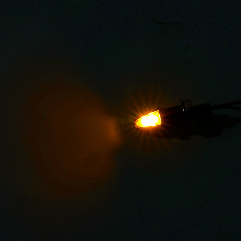 12V LED Blinker Anzeige Licht 8mm Universal Motorrad Für Yamaha