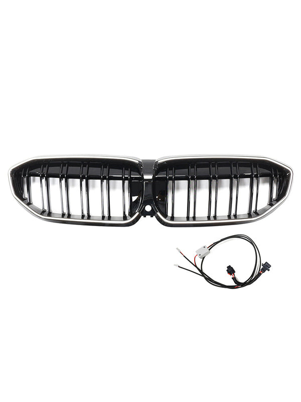 2019-2022 BMW 3 Série G20 Grille Renal Grille, preto, 51138072085