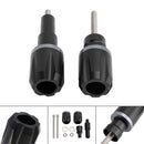 2019-2023 BMW F900R F750GS F850GS CNC Anti-Crash Frame Slider Protector Blue Black