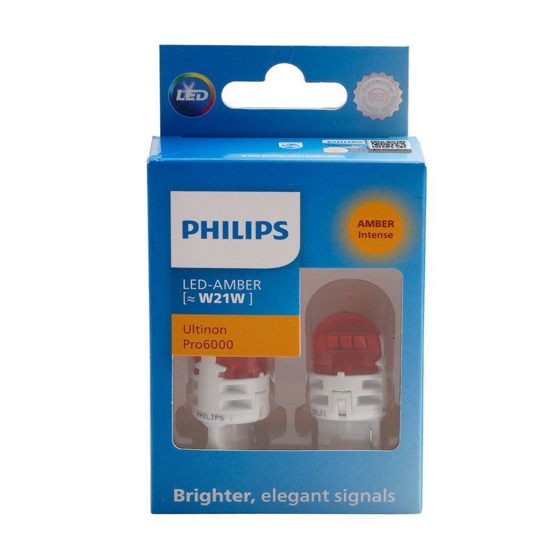 Auto Licht LED-AMBER Ultinon Pro6000 WY21W W21W 11065AU60 Für PHILIPS