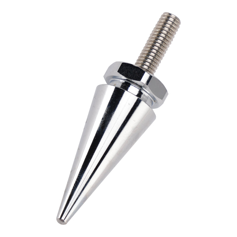 3 silberne Windschutzscheibenbolzen mit Dornen für Electra Glide, Tri Glide und Street Glide (Baujahre 2014–2025)