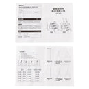 5-stegsledare, vikbar stegpall, aluminiumhuvudchef med anti-halkpedal