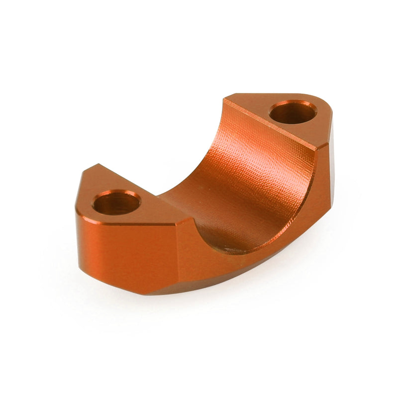 CNC klemmeklemme bro styreklemme oransje for 22mm styre for Husqvarna