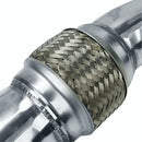 Tubo de escape descendente para BMW N20 328i 330i F30 L4 2.0L (2012-2014) fabricado en acero inoxidable.