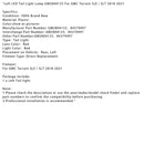 2018–2021 GMC Terrain SLE/SLT LED-Rücklicht links GM2804135