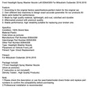 Scheinwerferwaschdüse links für Mitsubishi Outlander (2016–2018), Teilenummer 8264A309