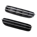 Paar Flügel Fender Grille Abdeckung Panel Für BMW 5 Series E39 E60 E61 M5 51137896850