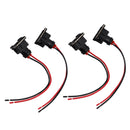 4-EV1 Fuel Injector Connector Plug Clip Pigtail Quick Disconnect Fit Daewoo