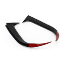 Black Rear Bumper Spoiler Air Vent Cover Für Mercedes W117 CLA Class 2014-2018