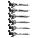2014-2018 sistema de injeção de combustível de BMW X5 6pcs 0445110597 13538506548