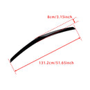 2008-2016 Mercedes-Benz E-Class W212 Gloss Black Rear Boot Spoiler