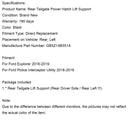 2016–2019 Ford Explorer Police Interceptor Utility Elektrische Heckklappen-Hebestütze hinten links (Fahrerseite) GB5Z14B351A