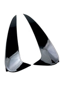 Glänzend schwarz hintere Lüftungsschlitzabdeckung für Benz C-Klasse W205 C43 C63 2014–2019