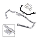 Road Glides Street Glides Road Glides FLHT FLHX Engine & Fairing Bracket Frame Anti-Crash Bumper Kit Chrome