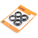 Gabel Simmerring Satz mit Staubkappen für Yamaha TTR125 TY125 YBR125 DT125 74-14