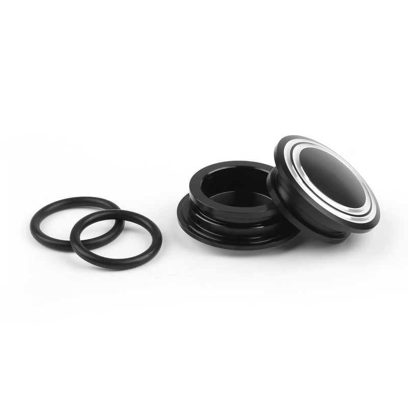 13x CNC ALUMINUM SIDE FRAME COVER CAPS PLUGS BLACK Fit for BMW R NineT 2014-2016