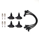2004-2011 Til Mazda RX-8 1.3L R2 4*Tændingsspoler &amp; Iridium tændrør &amp; Tændkabel UF501 N3H118100