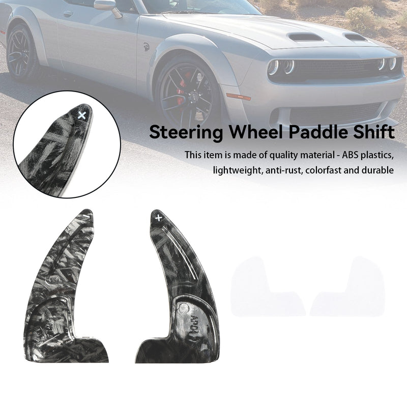 Rattet Shift Paddle Extension Shift Paddle Cover for Dodge Challenger Charger