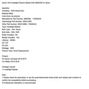 Xenon-HID-Scheinwerfer Elektrisches Vorschaltgerät D3S 9065258 Für Buick