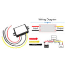 Modul til bilforsyningsmodulet DC-DC Konverter 12/24V trin nedenfor til 5V 10A 25W