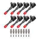 2006-2010 Honda Civic 1.3L L4 Tændspole + Tændrør UF374 1788372