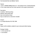 1987-2006 Yamaha Banshee 350 YFZ350 Kette Vorderrad Kettenrad Mutter Sicherungsscheibe Lasche