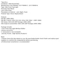 Paar Nebelscheinwerfer Lampen ohne Leuchtmittel für BMW E46 3er 2001-2006