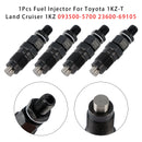 4 Stück Kraftstoffeinspritzdüsen für Toyota 1KZ-T Land Cruiser 1KZ 093500-5700 23600-69105
