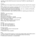 1984-1991 Jeep Cherokee XJ 4x4 Posi-Lok axelseparation konvertering PSL900