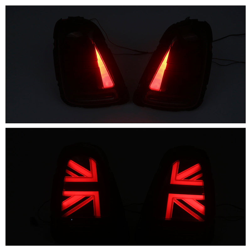 L&R LED baglygterlamper til BMW Mini R56 R57 R58 R59 Cooper S 2007-2015 Red