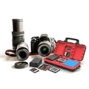 Schutzbox für Kamera-Speicherkarten, Kamera-Akkubox, Aufbewahrungsbox-Set für SD/TF-Karten