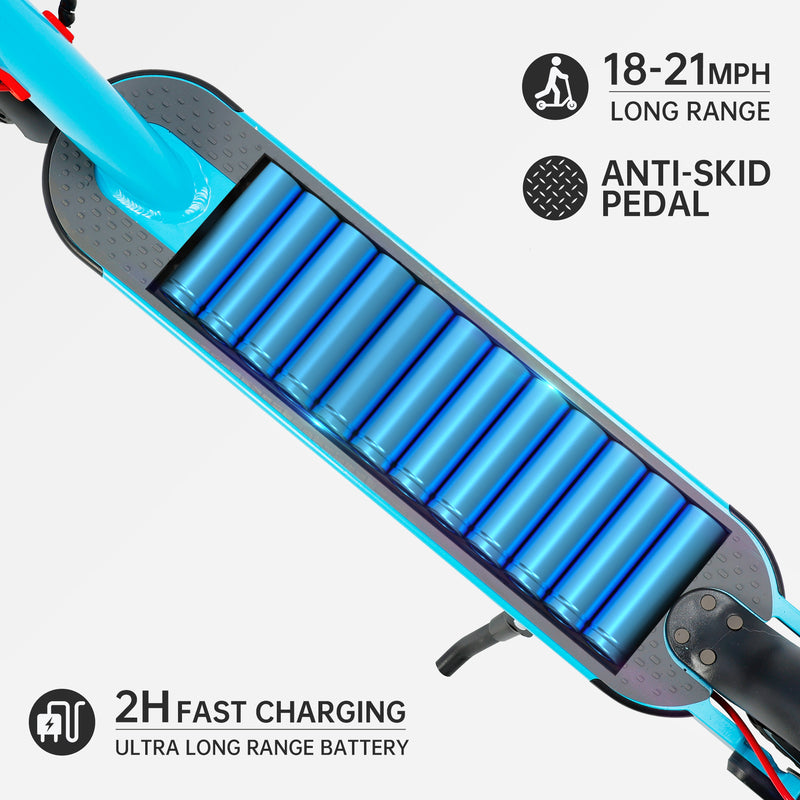 8,5" zusammenklappbarer Elektroroller mit App, 350 W, 35 km Reichweite, 30 km/h, Pendeln in der Stadt, Gelb