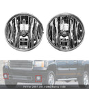 2007–2013 GMC Sierra 1500 Paar Nebelscheinwerfer vorne Lampen mit Glühbirnen