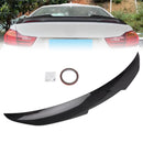 Carbon Fiber Look Hinten Boot Spoiler Für BMW 4 Serie F36 4DR Coupe PSM Stil