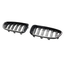 01.2009-10.2016 BMW 5-serie F10 Limousine Kidney Grille Bumper Grille Black Glossy 51137203203 51137203204
