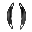 Patilhas de mudança de volante para Mini F54 F55 F56 F57, alumínio, preto