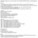 2000-2006 Acura TL 3,2 L 3210 CC V6 SOHC Automatyczna skrzynia biegów liniowa magnes sterowania 28250-P7W-003