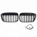 2016–2019 Passend für BMW X1 F48 F49 Frontgrill, zweireihig, glänzend schwarz