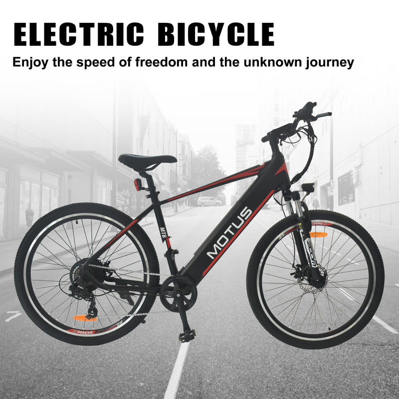 27,5" hjul 36V 14,5AH 250W 7-växlad elcykel Elcykel aluminium