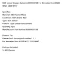 Mercedes-Benz W205 W123 S205 W447 NOX-Sensor Sauerstoffsensor A0009050108