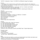 1950-1966 Volkswagen Käfer 30 PICT-1 Vergaser 1 Zylinder 113129027H 113129027F