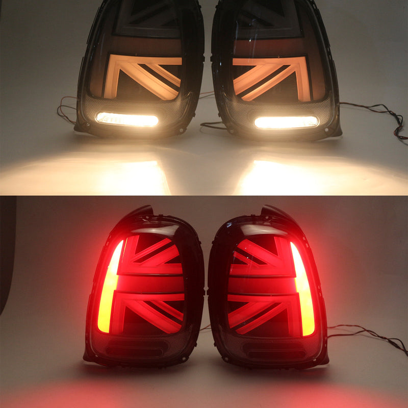 L&R LED Taillight Lamps til Mini Cooper F55 F56 F57 2014-2023 Røget