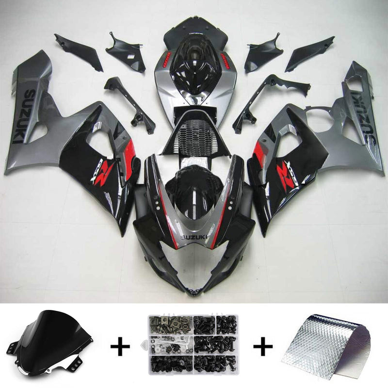 2005-2006 Suzuki GSXR1000 K5 Zestaw wyzwalacza wtrysku Nadwozie Plastik ABS