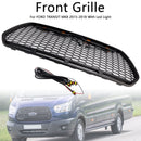 2015–2018 Ford Transit Mk8 Raptor LED-grillillä etulattialla, Matt Black