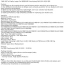 01/2010-10/2016 Mini Countryman R60 L & R LED-takavalovalaisimet punaiset 63219808149 63219808153