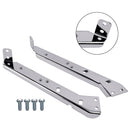 Pair of Saddlebag Rail Brackets 90718-79C for Touring Road Glide Flt 85-08