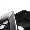 2020–2024 Audi A4 B9.5 S-Line Silber Frontstoßstange untere Nebel Kühlergrillabdeckung