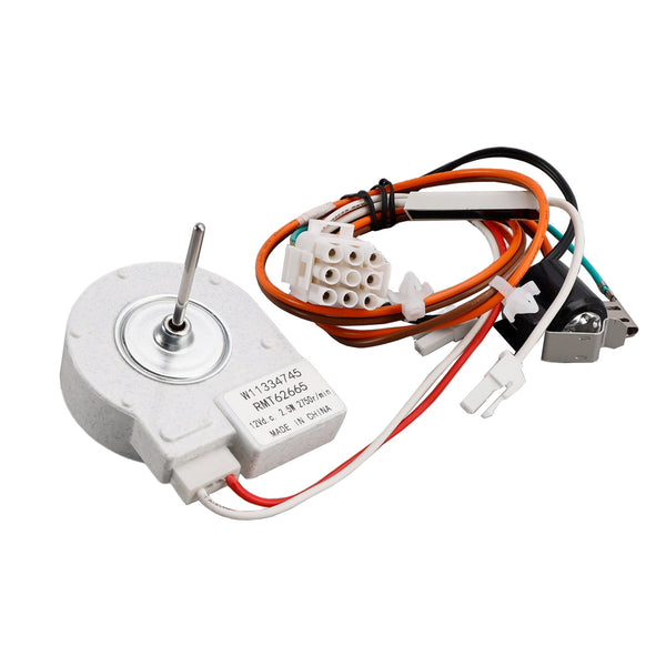 W11334745  W10276647 Motor do ventilador do evaporador do refrigerador para Maytag Amana IKEA