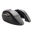 2015-2023 Kawasaki Vulcan S 650 VN/EN650 PU Bolsa lateral Bolsa de sillín Equipaje Negro